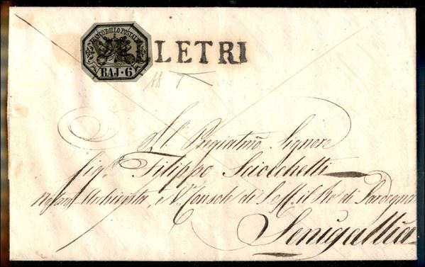 ITALIA / Antichi Stati Italiani / Stato pontificio / Posta ordinaria