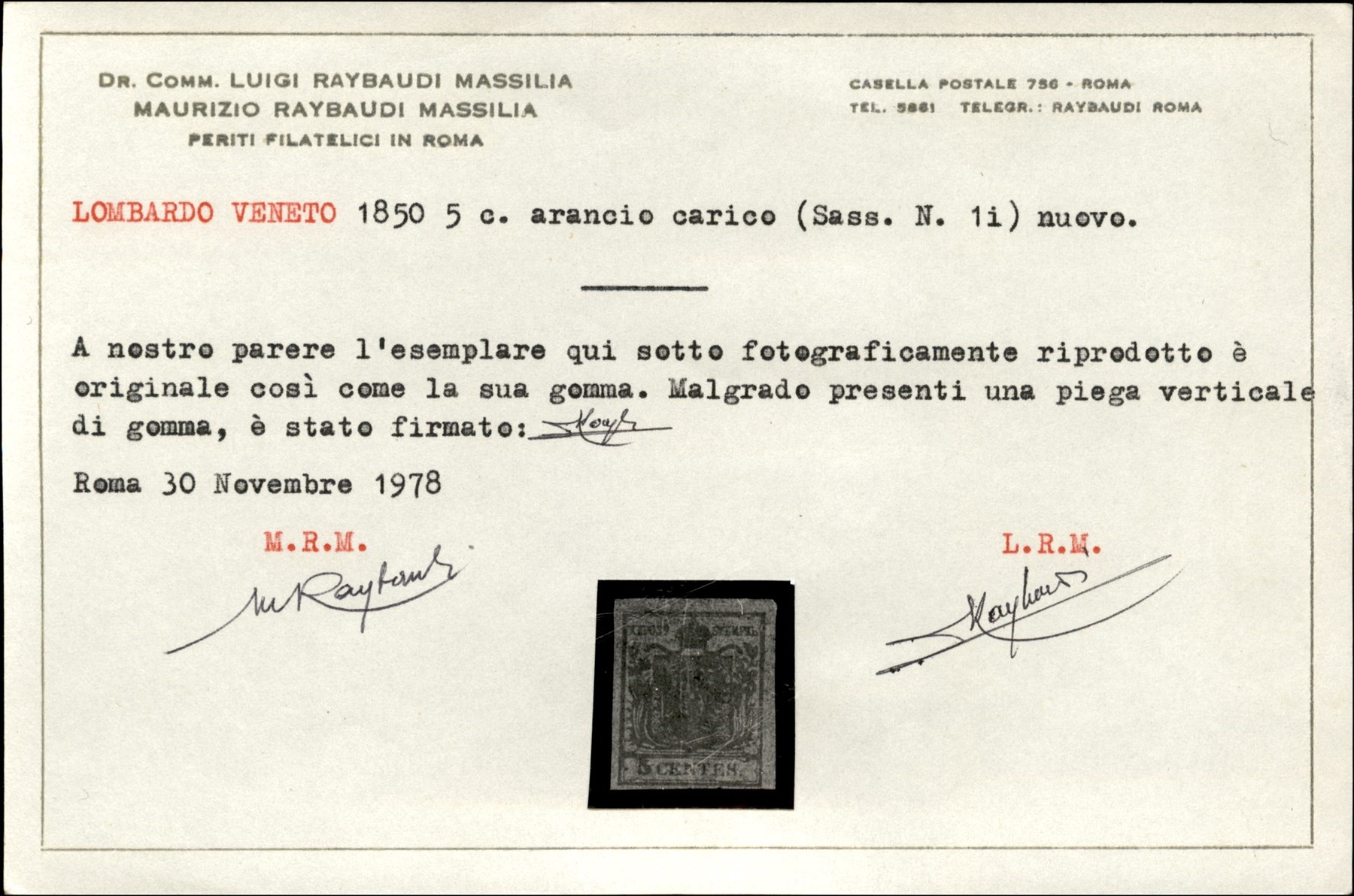 ITALIA / Antichi Stati Italiani / Lombardo Veneto / Posta ordinaria