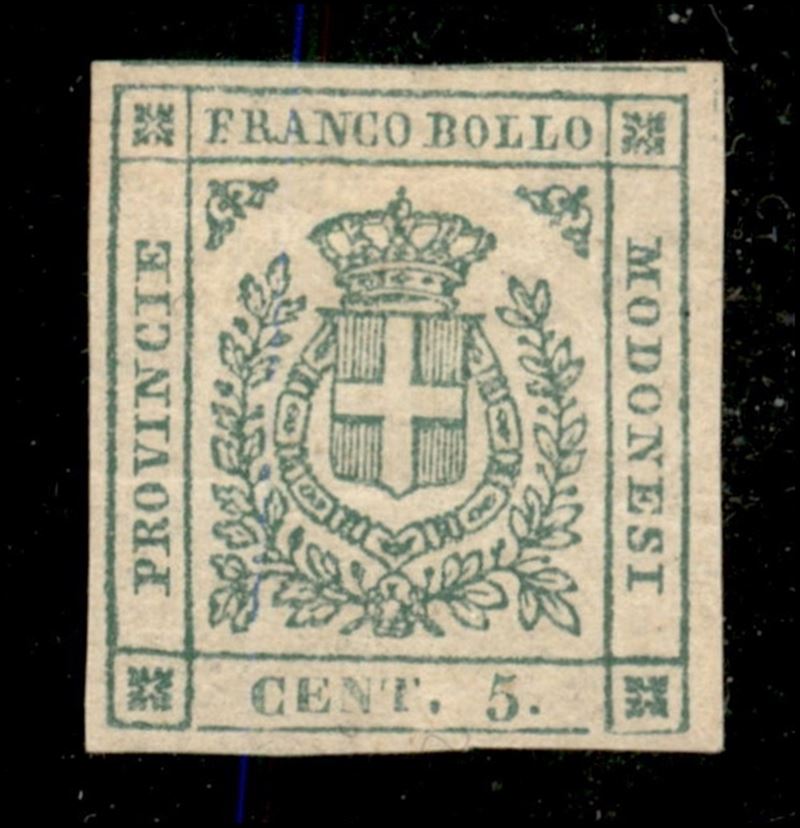 ITALIA / Antichi Stati Italiani / Modena / Governo Provvisorio / Posta ordinaria