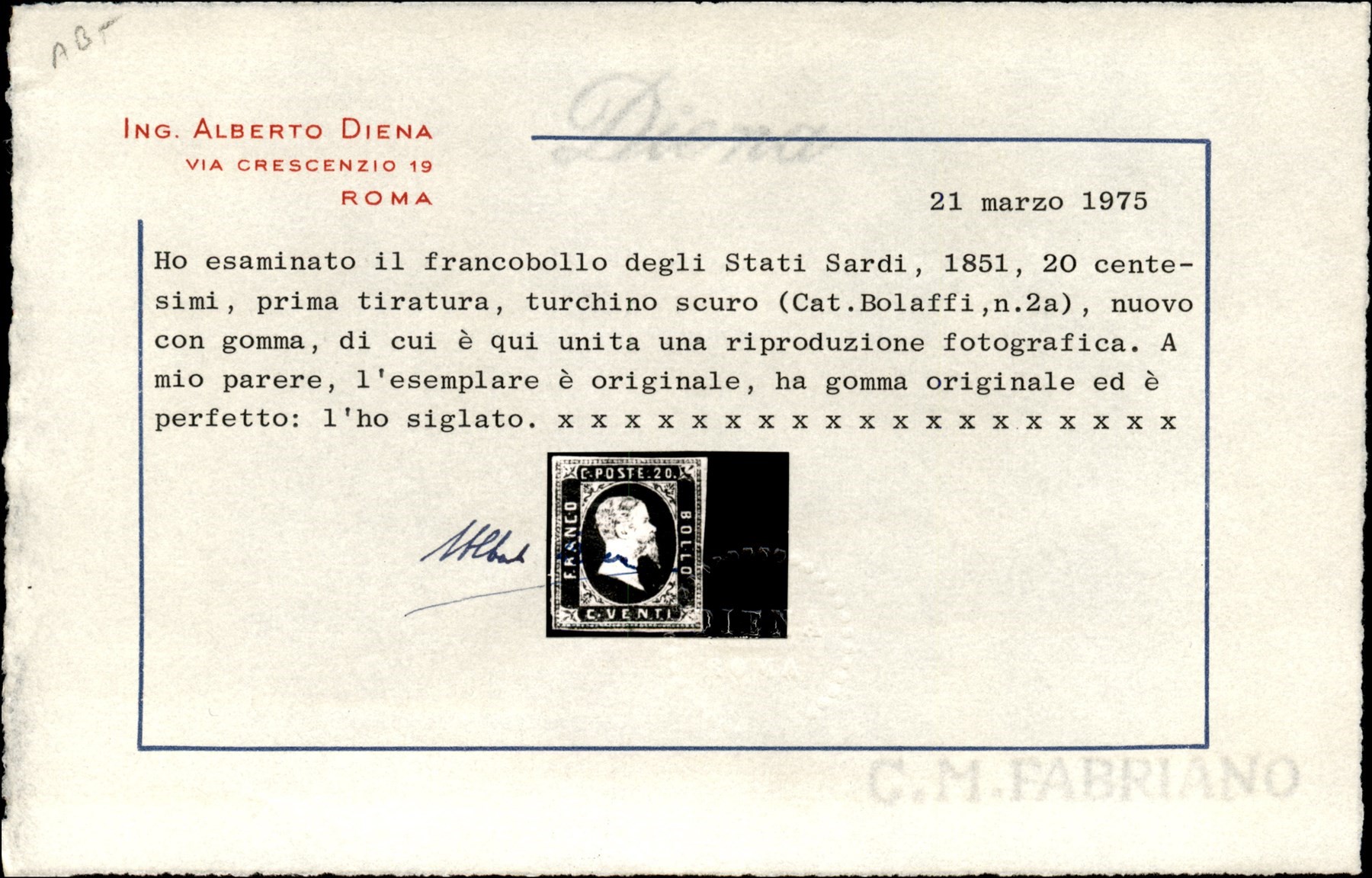 Italia / Antichi Stati Italiani / Sardegna / Posta Ordinaria