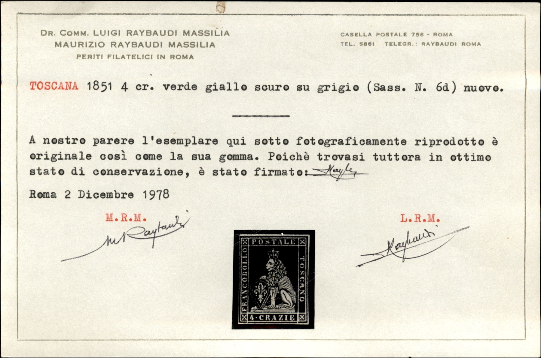 Italia / Antichi Stati Italiani / Toscana / Posta Ordinaria
