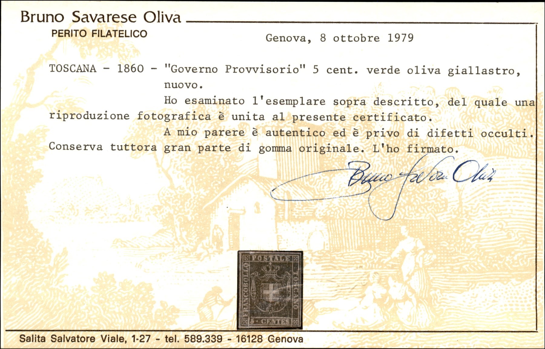 Italia / Antichi Stati Italiani / Toscana / Posta Ordinaria
