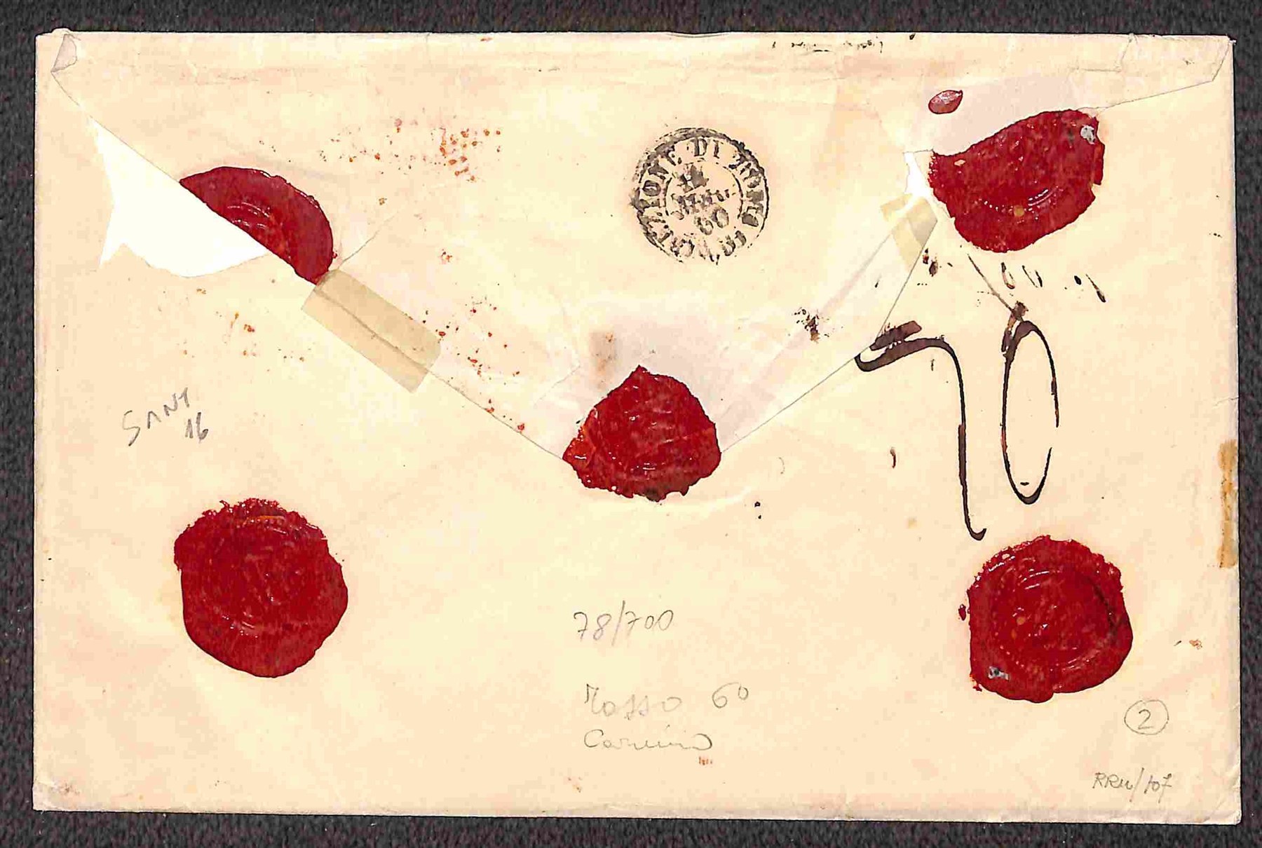 ITALIA / Antichi Stati Italiani / Lombardo Veneto / Posta ordinaria