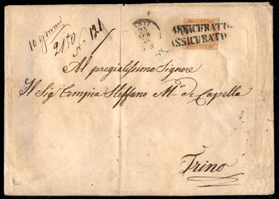 Italia / Antichi Stati Italiani / Sardegna / Posta Ordinaria