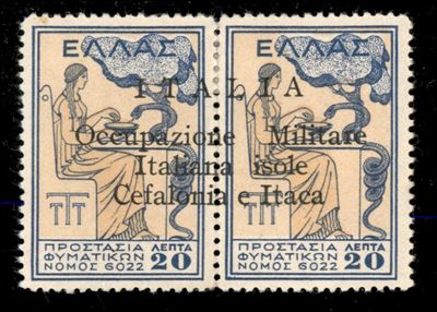 Italia / Occupazioni II Guerra Mondiale / Cefalonia e Itaca / Posta Ordinaria