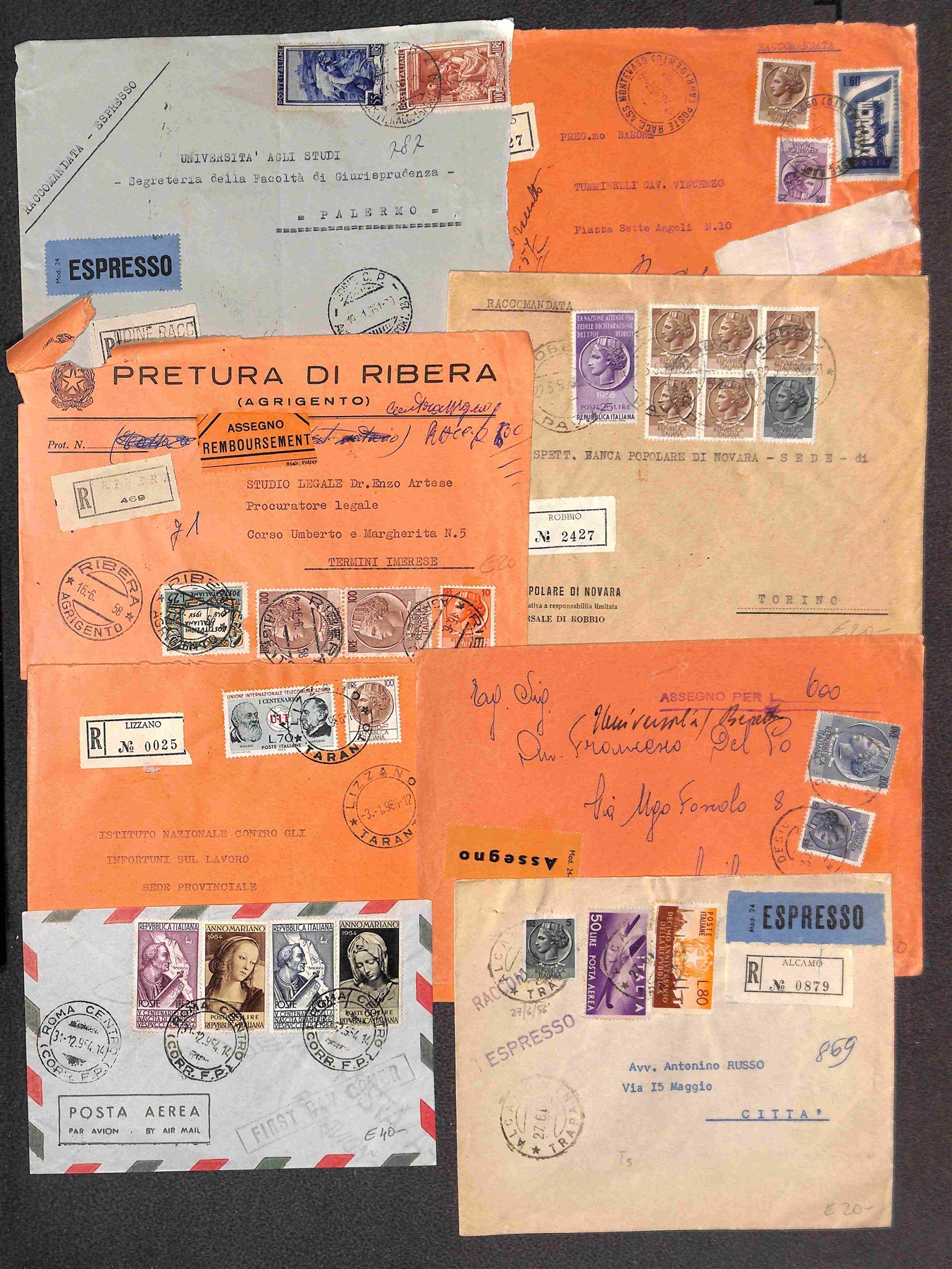 Italia / Repubblica / Posta Ordinaria