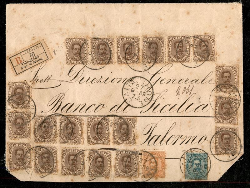 Italia / Regno / Umberto i / Posta Ordinaria