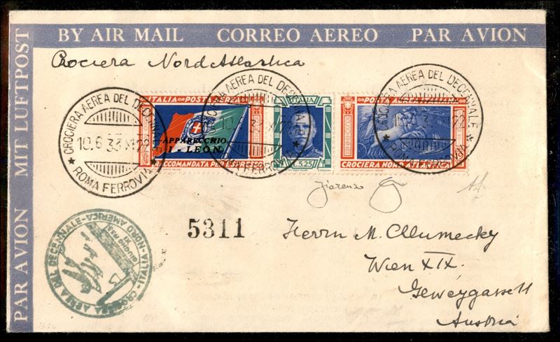 Italia / Regno / Vittorio Emanuele III / Posta Aerea