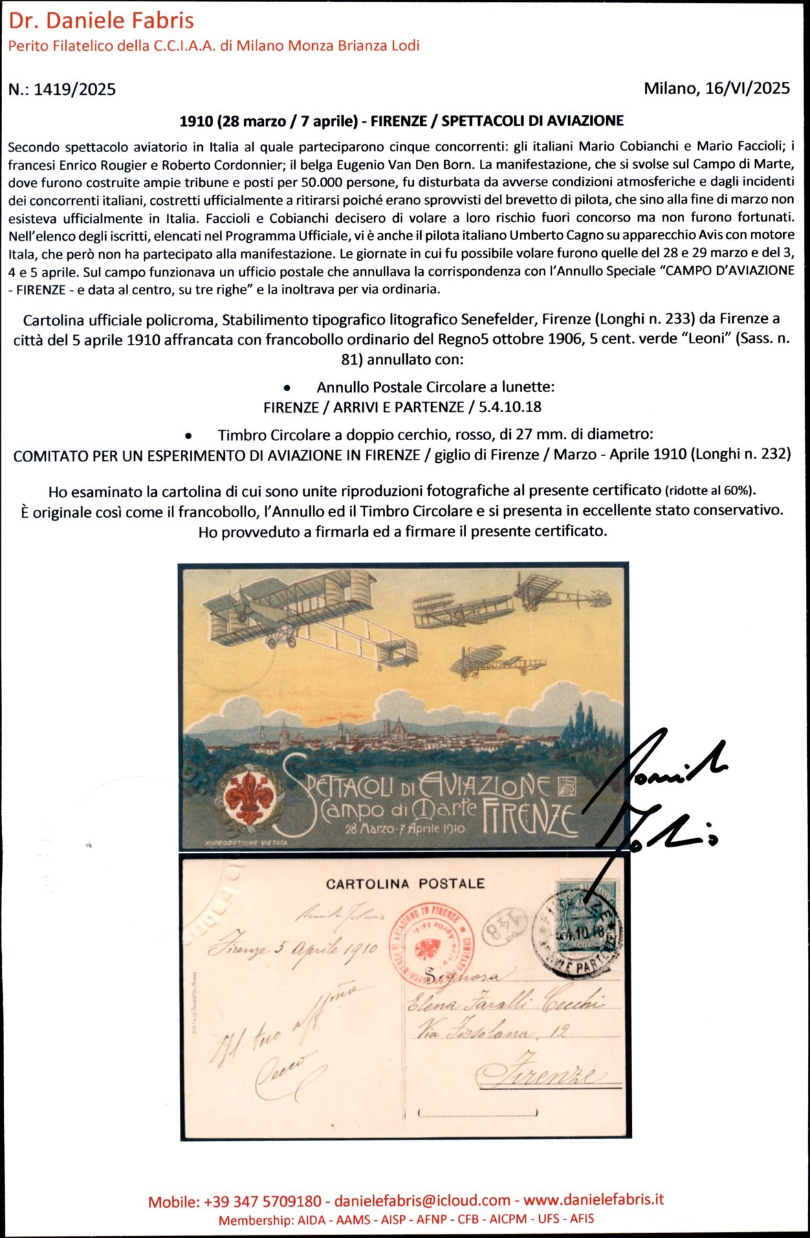 Italia / Regno / Vittorio Emanuele III / Posta Aerea