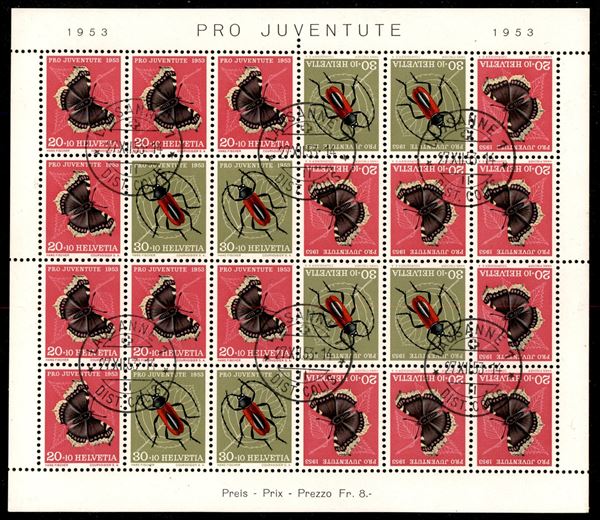 SVIZZERA / Foglietti