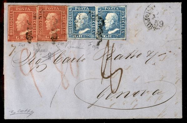 ITALIA / Antichi Stati Italiani / Sicilia / Posta ordinaria