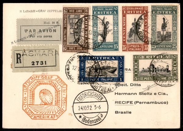 ITALIA / Colonie / Aerogrammi