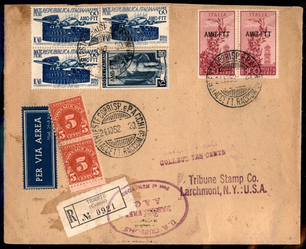 ITALIA / Trieste  / Trieste AMG FTT / Aerogrammi