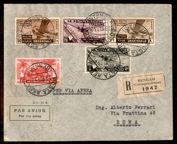 ITALIA / Colonie / Emissioni generali / Aerogrammi