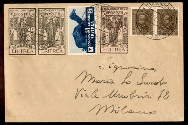 ITALIA / Colonie / Eritrea / Posta ordinaria