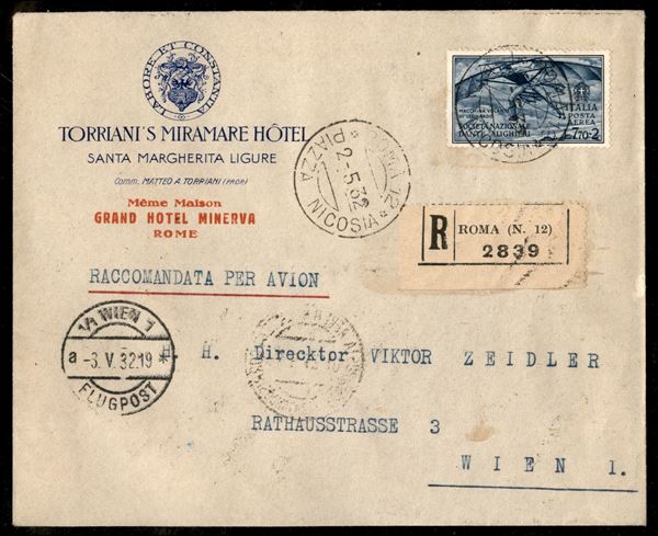 ITALIA / Regno / Vittorio Emanuele III / Aerogrammi