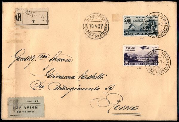 ITALIA / Regno / Vittorio Emanuele III / Aerogrammi