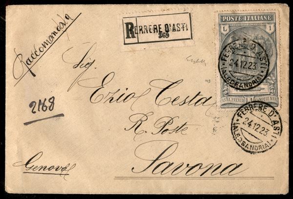 ITALIA / Regno / Vittorio Emanuele III / Posta ordinaria