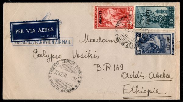 ITALIA / Trieste  / Trieste AMG FTT / Aerogrammi