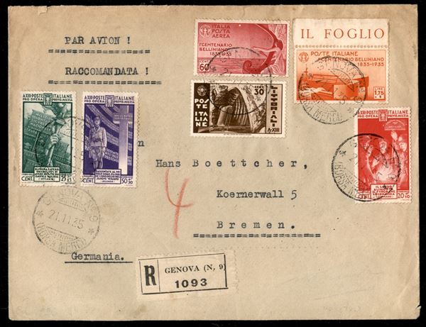 ITALIA / Regno / Vittorio Emanuele III / Aerogrammi