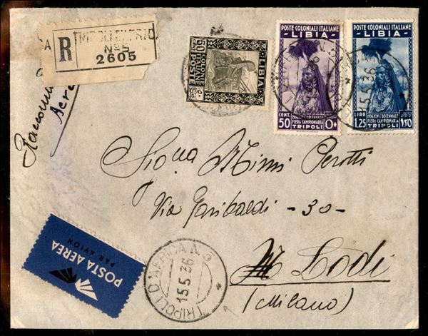 ITALIA / Colonie / Libia / Posta ordinaria