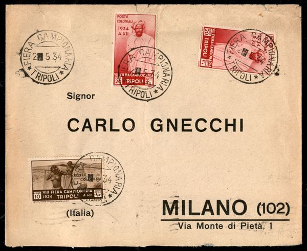 ITALIA / Colonie / Libia / Posta ordinaria