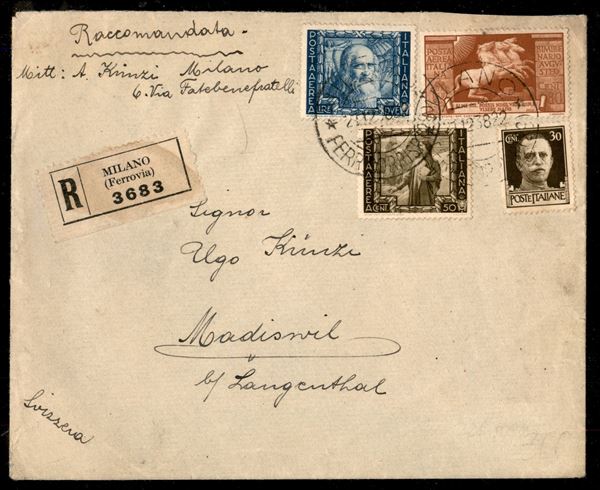 ITALIA / Regno / Vittorio Emanuele III / Posta ordinaria + aerea