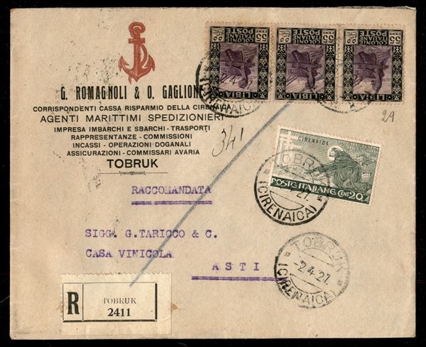 ITALIA / Colonie / Cirenaica / Posta ordinaria