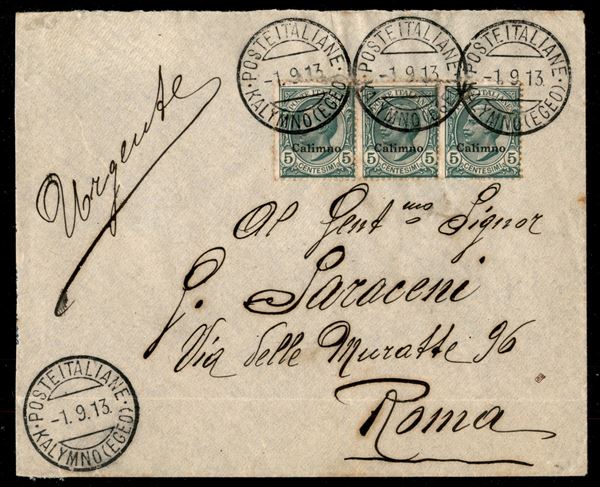 ITALIA / Colonie / Egeo / Calino / Posta ordinaria