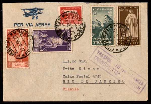 ITALIA / Regno / Vittorio Emanuele III / Aerogrammi