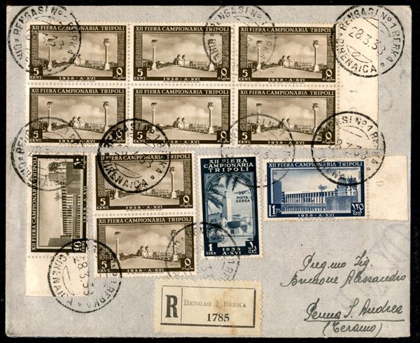 ITALIA / Colonie / Libia / Posta ordinaria