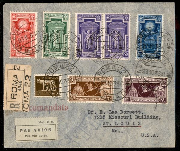 ITALIA / Regno / Vittorio Emanuele III / Aerogrammi