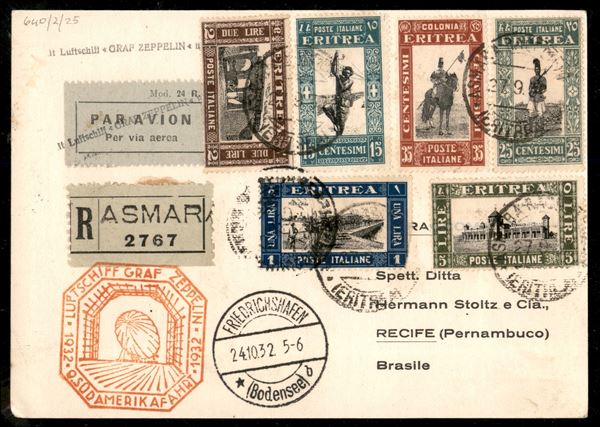 ITALIA / Colonie / Aerogrammi