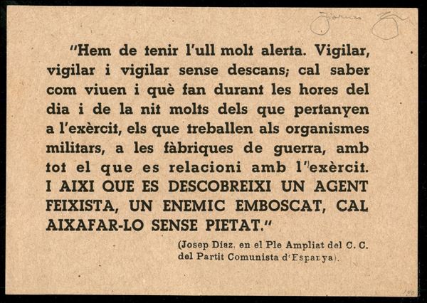 SPAGNA / Posta ordinaria