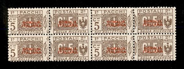 ITALIA / Colonie / Somalia / Pacchi postali