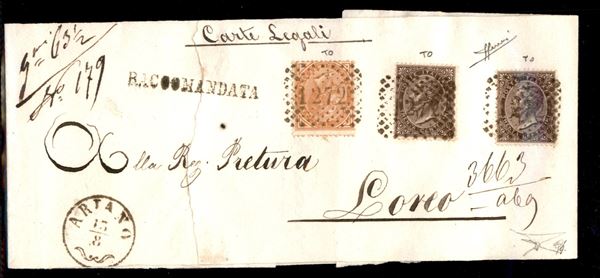 ITALIA / Regno / Vittorio Emanuele II / Posta ordinaria