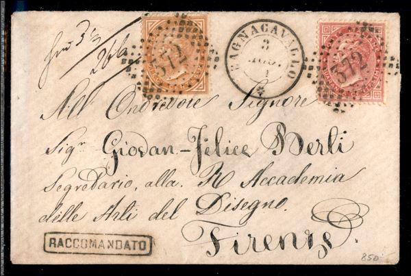 ITALIA / Regno / Vittorio Emanuele II / Posta ordinaria