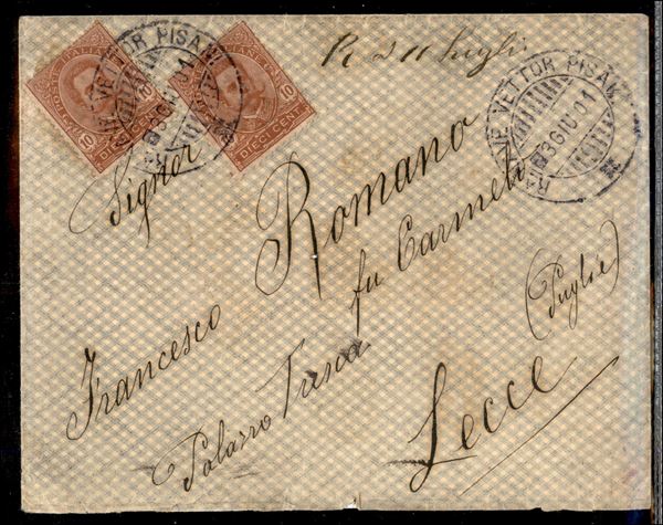 ITALIA / Regno / Umberto I / Posta ordinaria