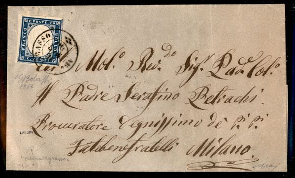 ITALIA / Antichi Stati Italiani / Sardegna / Annullamenti / Posta ordinaria