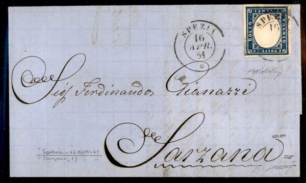 ITALIA / Antichi Stati Italiani / Sardegna / Annullamenti / Posta ordinaria