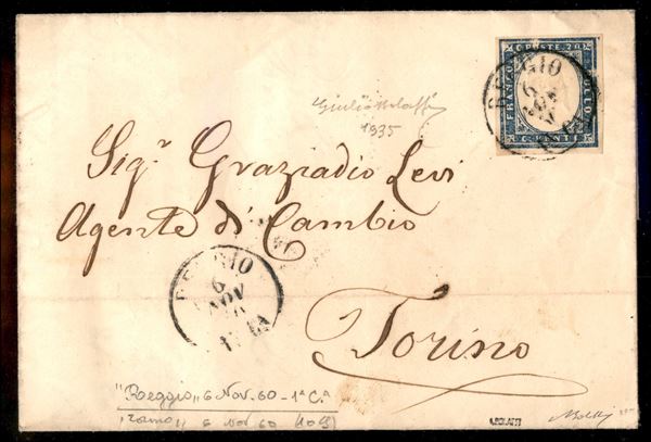 ITALIA / Antichi Stati Italiani / Sardegna / Annullamenti / Posta ordinaria