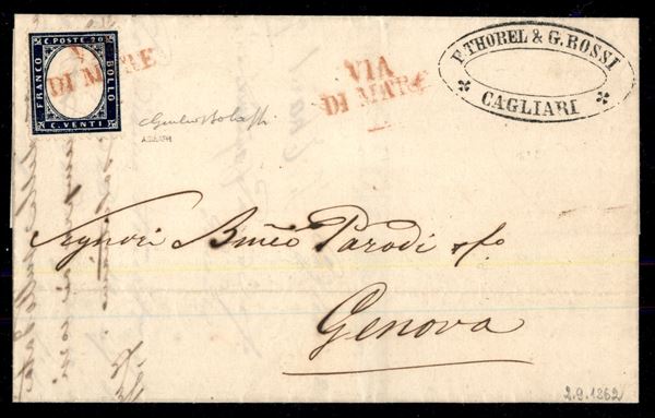 ITALIA / Regno / Vittorio Emanuele II / Posta ordinaria