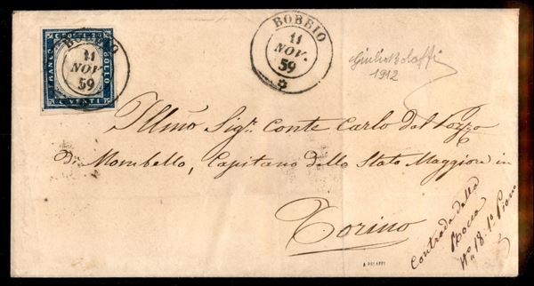 ITALIA / Antichi Stati Italiani / Sardegna / Annullamenti / Posta ordinaria