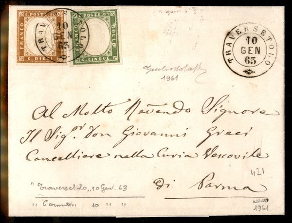 ITALIA / Antichi Stati Italiani / Sardegna / Annullamenti / Posta ordinaria