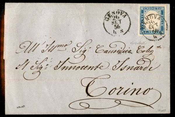 ITALIA / Antichi Stati Italiani / Sardegna / Posta ordinaria