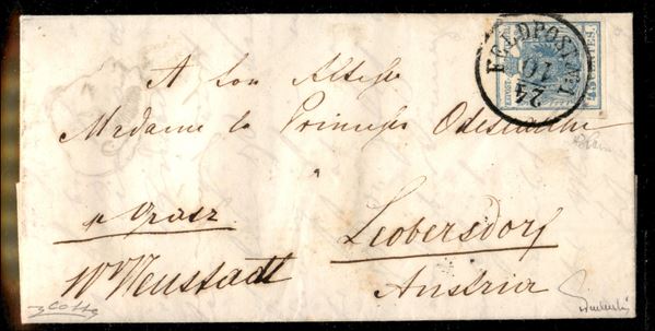 ITALIA / Antichi Stati Italiani / Lombardo Veneto / Annullamenti / Posta ordinaria