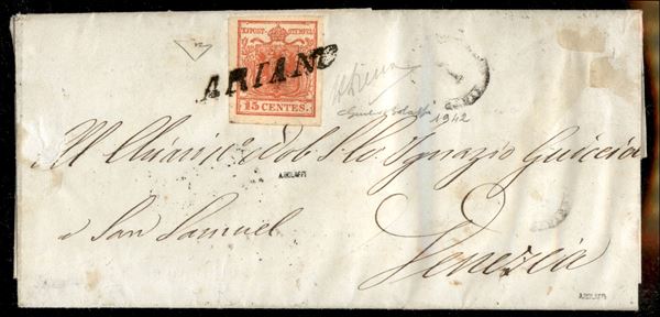 ITALIA / Antichi Stati Italiani / Lombardo Veneto / Annullamenti / Posta ordinaria