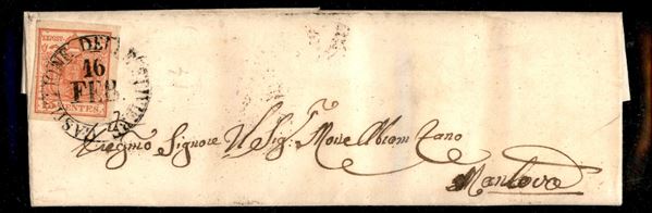 ITALIA / Antichi Stati Italiani / Lombardo Veneto / Annullamenti / Posta ordinaria
