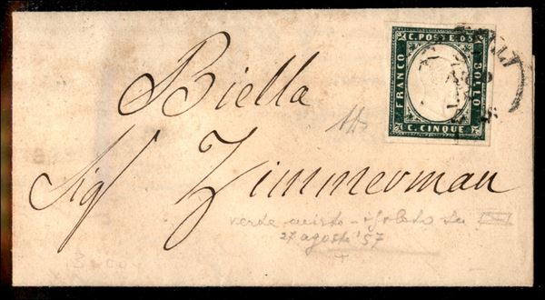 ITALIA / Antichi Stati Italiani / Sardegna / Posta ordinaria