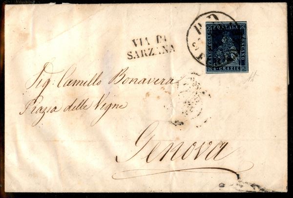 ITALIA / Antichi Stati Italiani / Toscana / Posta ordinaria